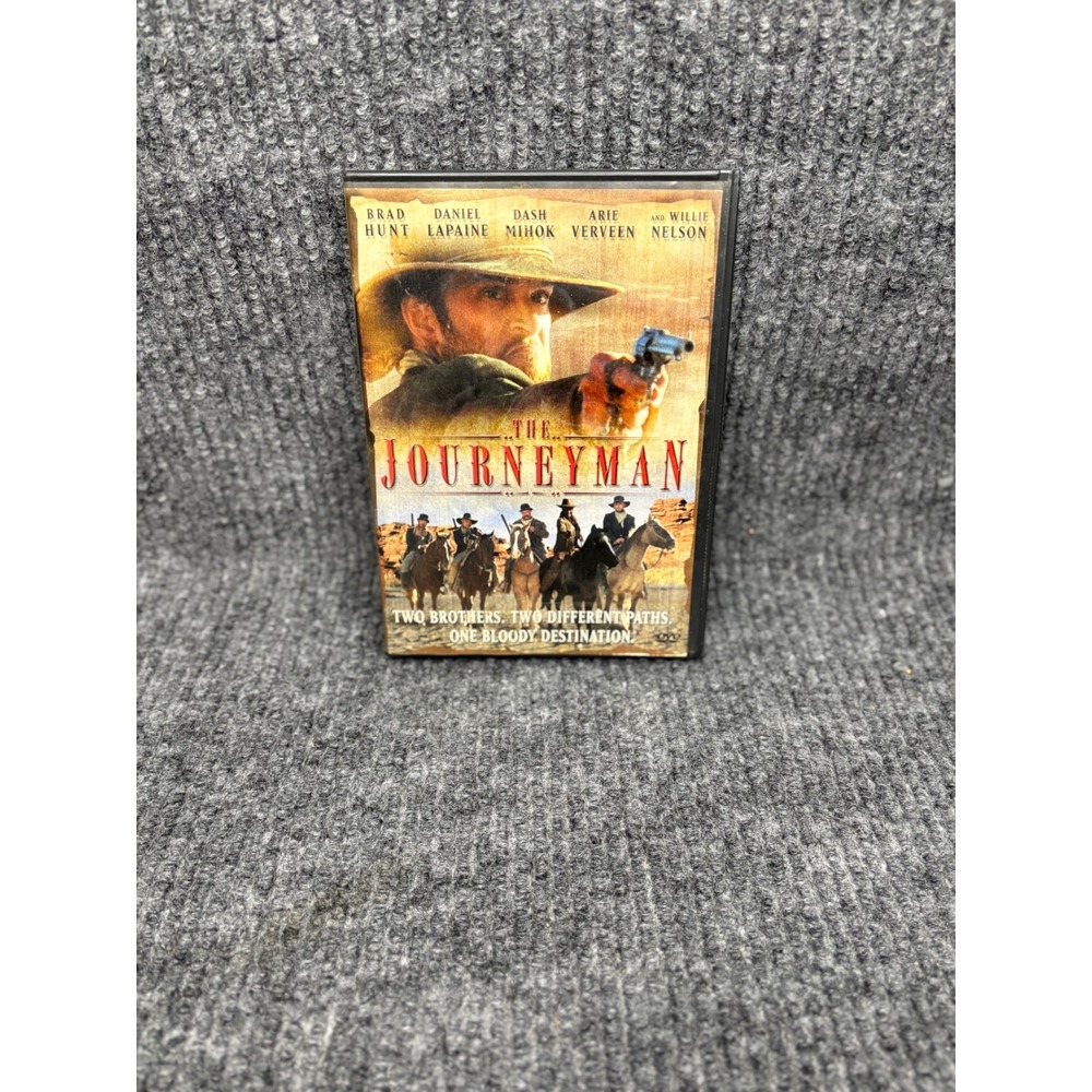 The Journeyman DVD 2001 Western Brad Hunt Daniel Lapaine Willie Nelson Rated R